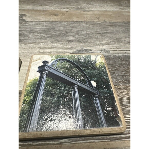 University of Georgia Ceramic Coasters -  Set of 4. - Picture 5 of 14